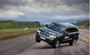 The 2012 Jeep Grand Cherokee in Teknikens Varld testing - image courtesy of Teknikens Varld
