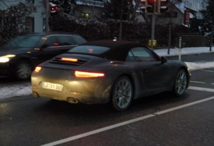 The 2012 Porsche 911 Carrera Cabriolet