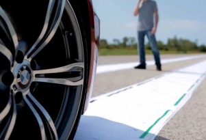 The 2013 BMW M6, doubling as a printing press