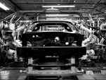 The 2014 Chevrolet Corvette's assembly line