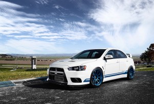 The 311RS Mitsubishi Evo X - image: Nate Hassler for 311RS