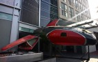Bugatti Spaceship Crash Lands For Comic-Con