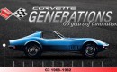 The C3 Corvette, sold from 1968 - 1982