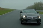 The Cadillac CTS-V wagon laps Monticello in the rain