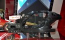 The carbon fiber tub of the upcoming Ferrari F70