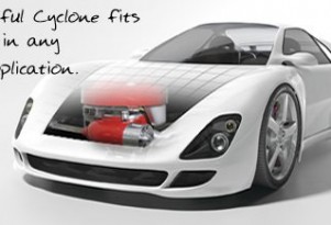 The Cyclone engine packaged in a passenger car format