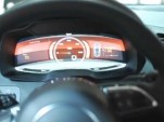 Audi R8 E-Tron's All-Digital Cluster And Console: Looks Like Tesla To Us...