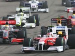 The entire F1 grid rides on Bridgestone tires