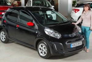 The Facebook-designed Citroen C1 Connexion - image: Citroen