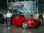 The first production Cadillac ATS, now bound for Barrett-Jackson - image: GM Corp