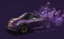 The Franca Sozzani styled MINI Roadster, prepared for Life Ball 2012
