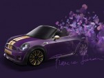 The Franca Sozzani styled MINI Roadster, prepared for Life Ball 2012