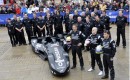 The full Nissan DeltaWing team - Anne Proffit photo