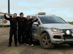 The group at the end of the Pan-American Highway. Image: Volkswagen