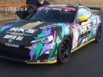 The HKS Toyota GT-86 drift car, shown at the 2012 Tokyo Auto Salon.