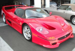The infamous FBI-crashed Ferrari F50 