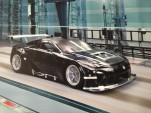 The Lexus LFA racer tweeted by Akira Iida