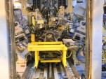 The LT1 V-8 undergoes production part verification in the Tonawanda Plant