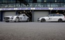 The Mercedes-Benz AMG F1 safety vehicles for the 2013 season