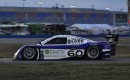 The No. 60 Ford/Riley at dawn - Anne Proffit photo