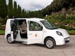 The Pope's Renault Kangoo Z.E. (Photo: Renault Italie)
