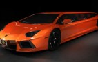 Stretched Lamborghini Aventador Limo Concept: Video
