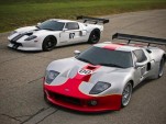 The RH Motorsports / The GT Guy GT1 (foreground) and GT3 (background) models - image: RH Motorsports