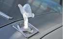 The Rolls-Royce Spirit of Ecstasy hood ornament, now available in four materials