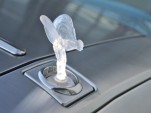 The Rolls-Royce Spirit of Ecstasy hood ornament, now available in four materials