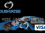 The Roush Yates Visa card, from UMB Financial Services