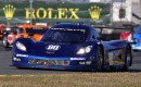 The Spirit of Daytona Corvette DP led at quarter distance - Anne Proffit photo