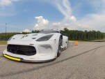 The SRT Viper GTS-R tests at Virginia International Raceway