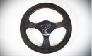 The steering wheel from Aryton Senna's 1984 Toleman TG-183B