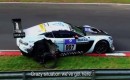 The Stuck brothers' Aston Martin Vantage GT3 race car runs into trouble on the 'Ring
