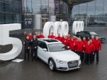 This 2013 A6 Allroad is Audi’s five millionth vehicle with quattro all-wheel drive
