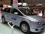 BYD e6 at 2011 Geneva Motor Show, photo by Robert Llewellyn
