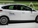 2012 Ford Focus Electric at 2011 Geneva Motor Show, photo by Robert Llewellyn