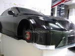TMG Lexus LS 650 wind tunnel prototype
