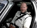 Tommy Kendall prepares to lap the Lausitzring in an SLS AMG  