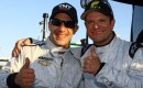 Tony Kanaan and Rubens Barrichello - KV Racing Technology photo