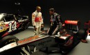 Tony Stewart and Lewis Hamilton to swap race cars. Photo courtesy Mobil 1.