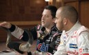 Tony Stewart welcomes Lewis Hamilton to Texas