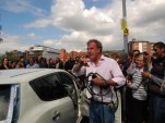 Top Gear Stage Another Electric Car Stunt