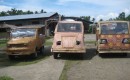 TOTI bamboo ECO taxis in Tabontabon, Philippines