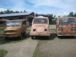 TOTI bamboo ECO taxis in Tabontabon, Philippines