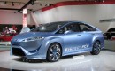Toyota FCV-R hydrogen fuel-cell concept car, 2012 Detroit Auto Show