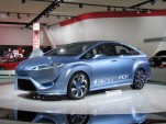 Toyota FCV-R hydrogen fuel-cell concept car, 2012 Detroit Auto Show