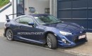 Toyota GT 86 with factory aero kit testing in Europe