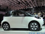 Toyota iQ EV electric car at 2012 Paris Auto Show