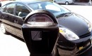 Toyota Prius at parking meter
